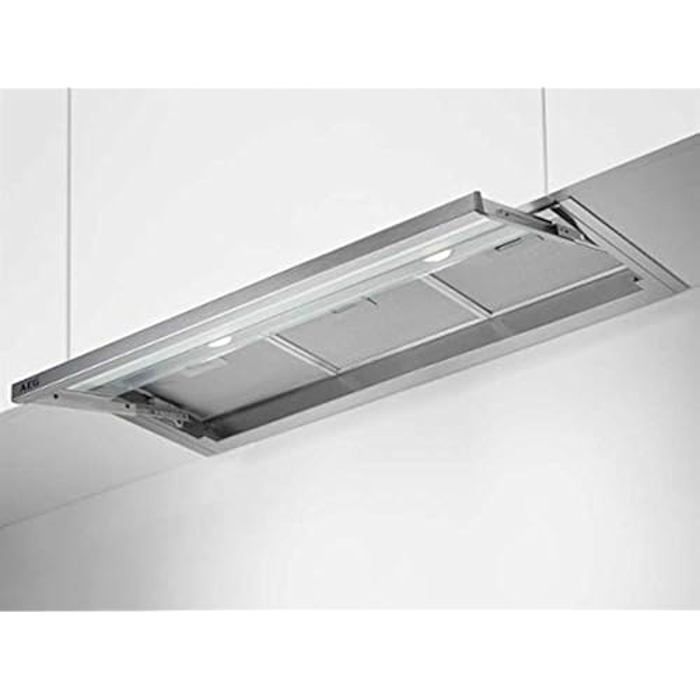 Hotte Semi intégrée AEG DPE4941M Acier inoxydable 600 m³h 90 cm