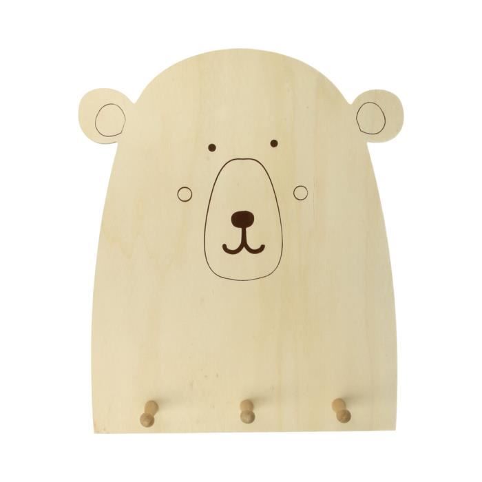 Patere En Bois A Customiser Deco Chambre D Enfant Porte