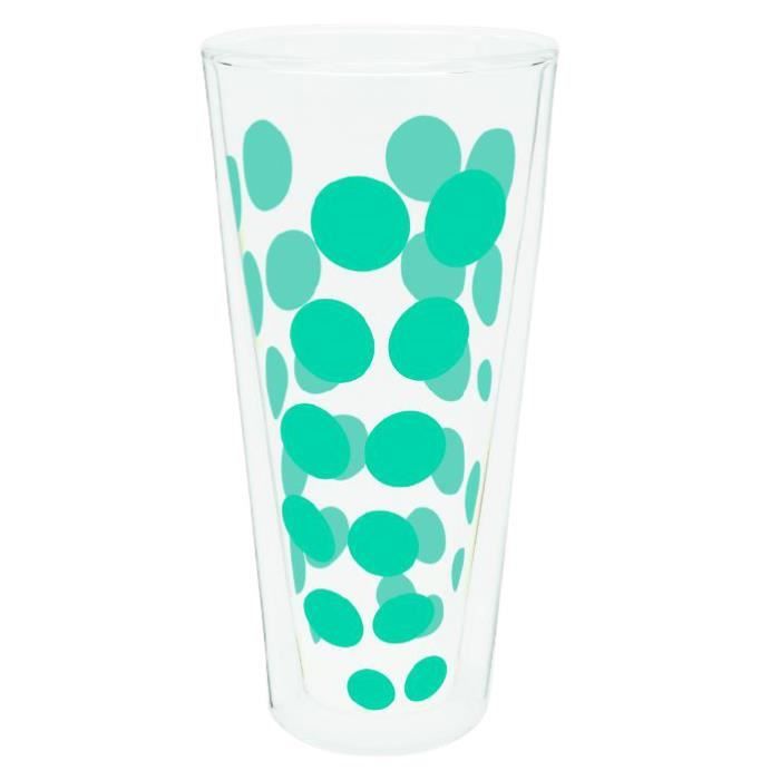 Zak Designs Verre Haut Dot Dot Double Paroi 400 Ml D Eau Cdiscount Puericulture Eveil Bebe