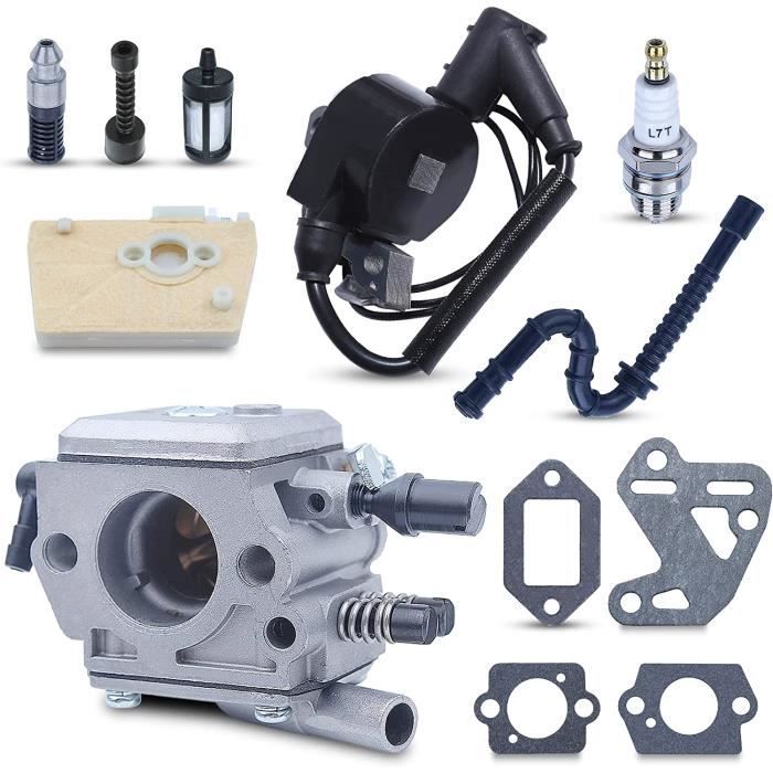 Kit de bobine d'allumage du carburateur pour STIHL 038 381 MS380 MS381 With Tailway avec dugle de carburant de filette de filette