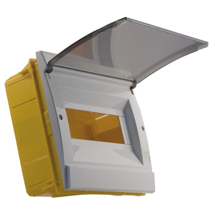 Boîtiers D encastrement Électriques - 60440 Coffret Encastrable Porte 8 ...