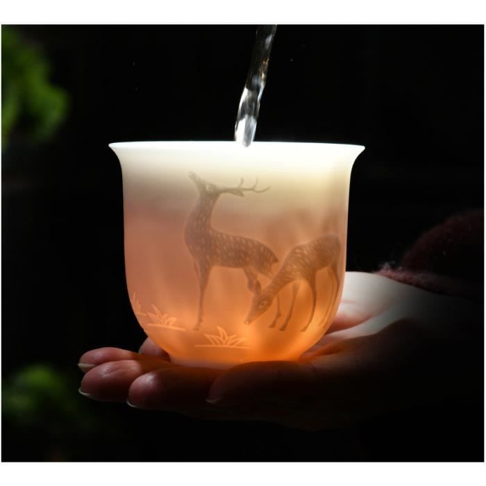 Ensemble de tasses à saké, tasse à saké japonaise, 12 pièces de vaisselle en verre à