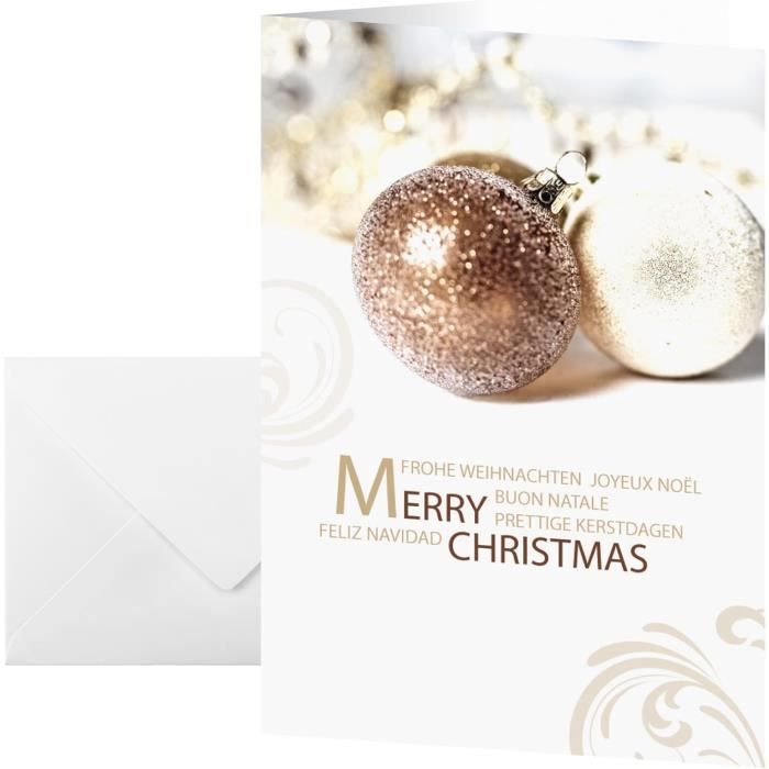 Boîte De 20 Cartes De Noël Artistiques Caritatives De Useus &ap; Galleries – Pattes De Neige – 5