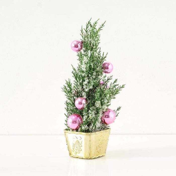 Nouveau Mini Petit Sapin de Noël Petit Sapin de Noël Vaisselle de Noël