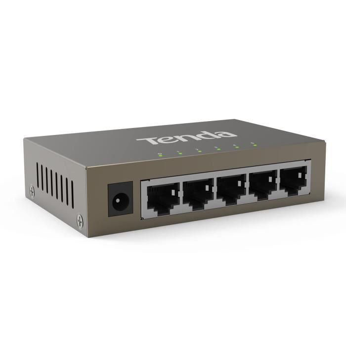 Mini switch auto-alimenté par USB (8 ports Fast Ethernet) - Mini  commutateur réseau RJ45 10/100 Mbps
