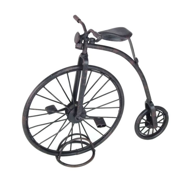 Petit Vélo Décoratif En Métal - Ancien XXème, Style 1940-1960
