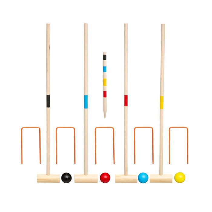 Be Toys Jeu de Croquet en Bois Cdiscount Jeux Jouets