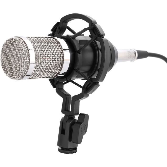 Microphone à Condensateur BM-800 Professionnel Avec Support Antichoc