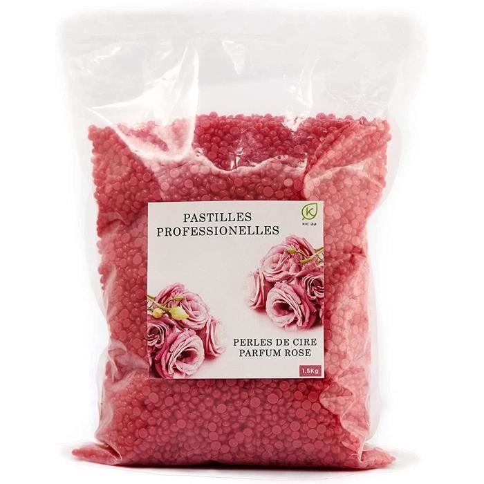 Épilation Cire Rose 1Kg+500 Wax Bikini Bresilienne Professionnelle
