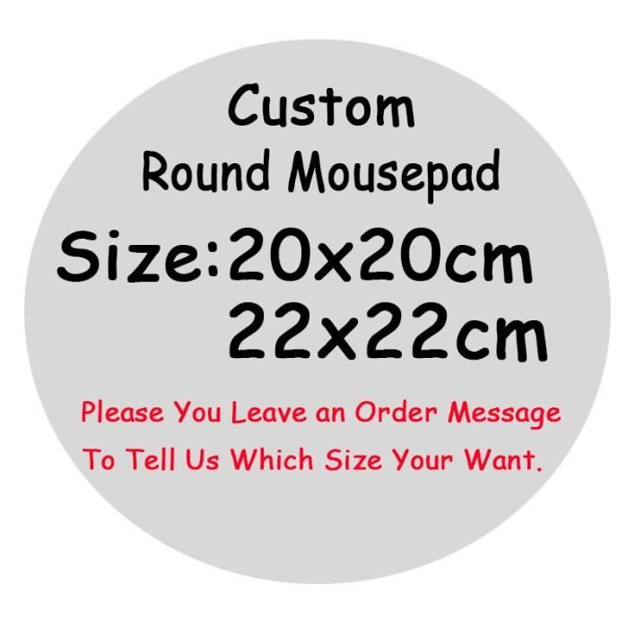 Maiyaca Drole Panda Dessin Anime Confort Rond Tapis De Souris Jeu Souris Claviers Tapis Gamer Modele Custom Design Szsbdc Cdiscount Informatique