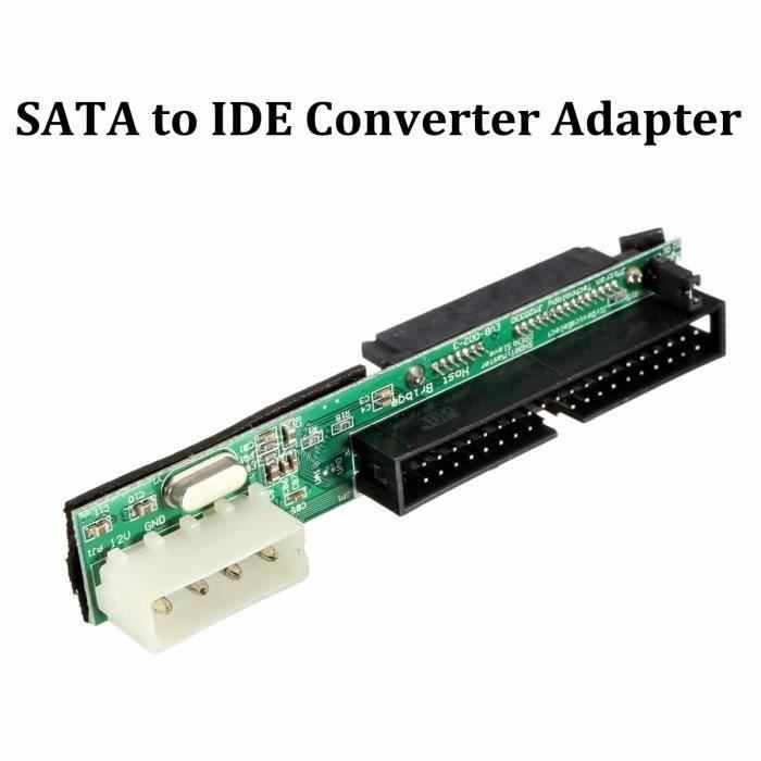 Convertisseur SATA II vers NAPPE IDE - Selection Master Slave AVEC