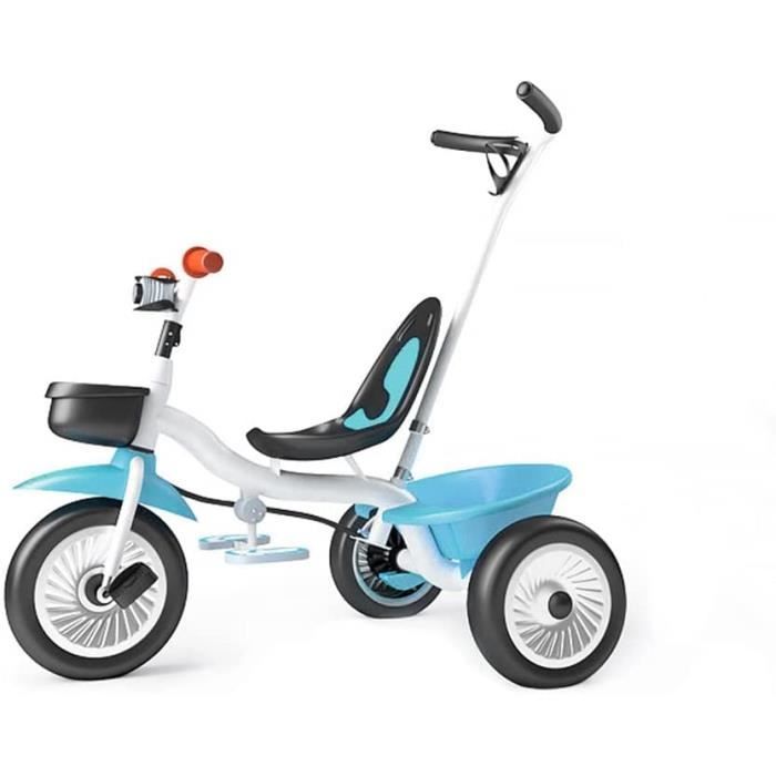 PETITE&MARS Draisienne Bingo 3 En 1 – Tricycle, Draisienne, Vélo à Pédales – 12-24 Mois – Roues Mousse – Guidon Réglable