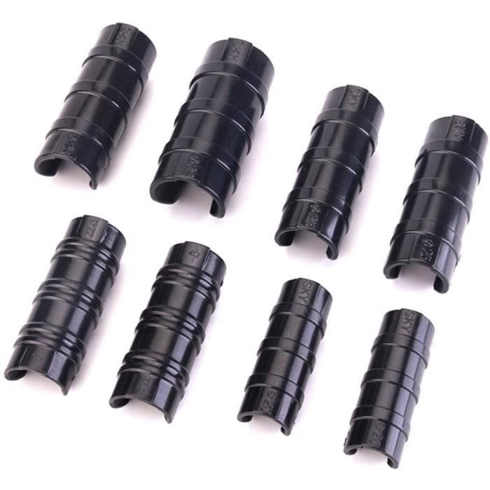 Mini Serre Joint Lot De 48 Clips De Serre En Plastique INIFLM - Pour Fixer Bâches Et Films Sur Tuyaux De 19 Mm, Construction Tunnels Et Abris