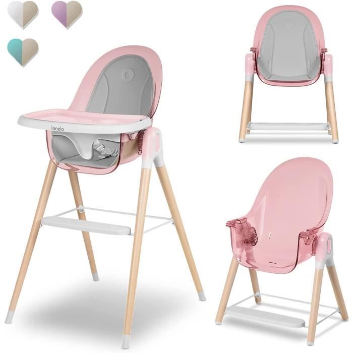 Lionelo Maya Chaise Haute Pour Bebe Jusqu A 25 Kg Reglage Du Dossier Plateau Reglable Reposepieds Ceintures De Securite A 3 P 107 Cdiscount Puericulture Eveil Bebe