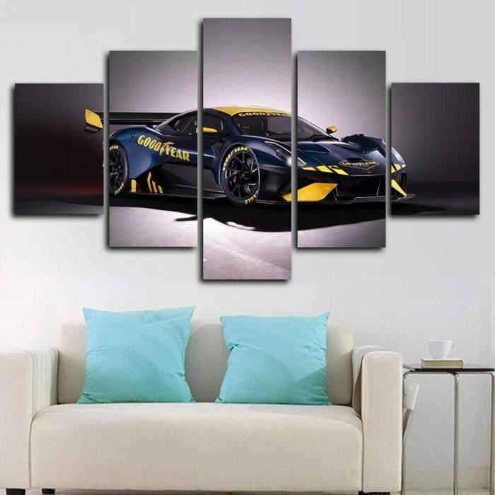 Tableau Multi Panneau 5 Parties Photos d'arbres Impression sur toile