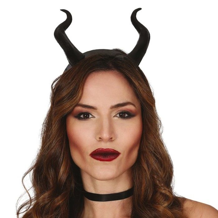 LAMEK Bandeau Corne de Démon Cornes Diable Noir Serre Tête Corne de Diable Noir avec Chocker Dentelle pour Maléfique Accessoire Gothique Décoration Halloween Cosplay Femme Fille Carnaval LAMEK Bandeau Corne de Démon Cornes Diable Noir Serre Tête Corne de Diable Noir avec Chocker Dentelle pour Maléfique Accessoire Gothique Décoration Halloween Cosplay Femme Fille Carnaval