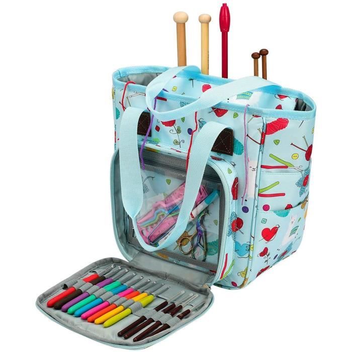 Sac tricot rangement on sale