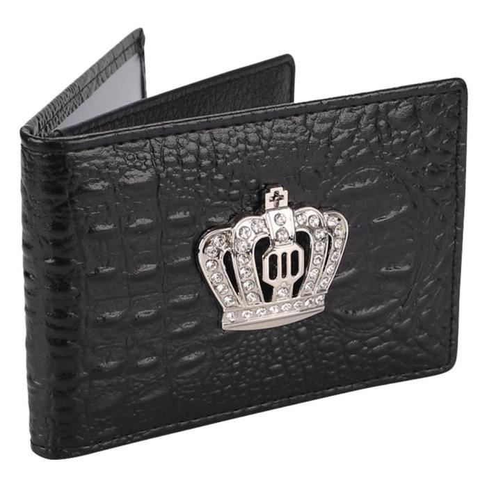 Le permis de conduire - Couronne en cuir de cristal, accessoires'int?�rieur de si?�ge de voiture 