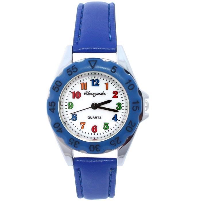 Montres La premi re montre en cuir pour enfants filles et femmes
