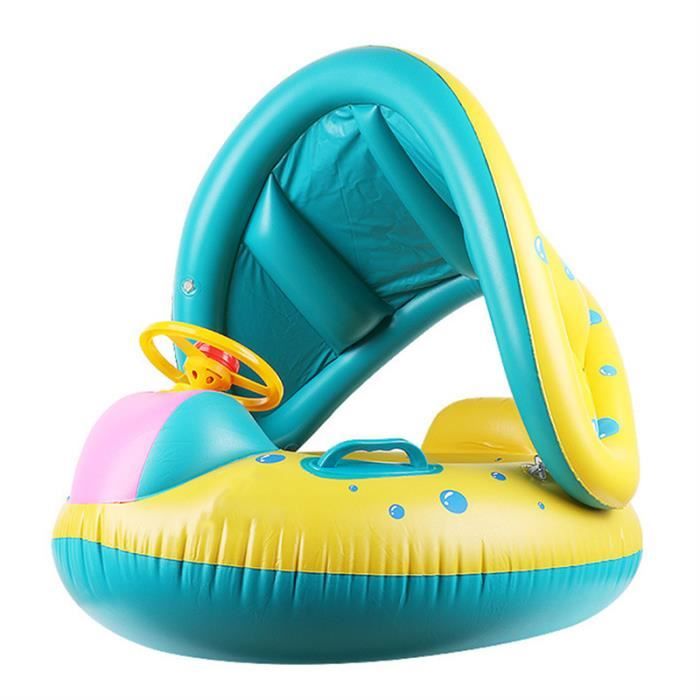 Bouée De Natation Bébé Vibbang - Siège Flottant Réglable - Pour 6 à 36 Mois - Max 10,9 Kg - PVC