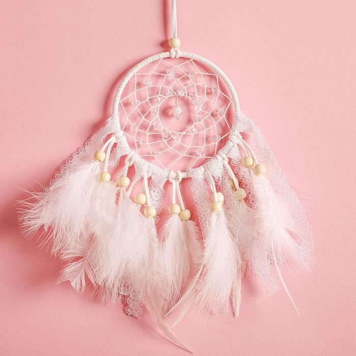 Couleur V AttrapeRêve en Forme de Cœur pour Fille, Petite Veilleuse