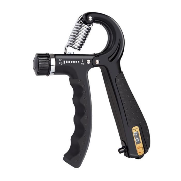 Extenseur De Poignet Réglable 5-100 Kg Avec Compteur Électronique – Renforcez Vos Avant-Bras Efficacement