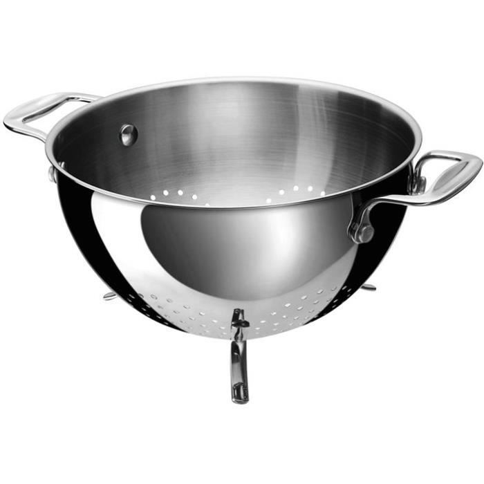 Passoire Chef en inox - 3 pieds - D: 22 cm