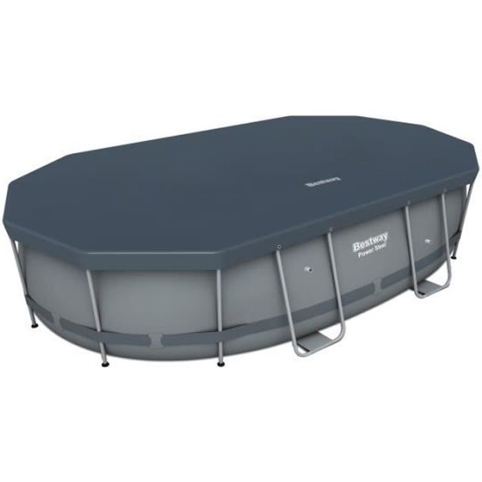 Bestway Bâche Hivernage 427x250 cm Noir - vue 2