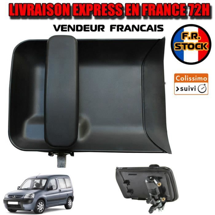 Poignee porte exterieure laterale DROITE Citroen Berlingo 1 Peugeot Partner 1