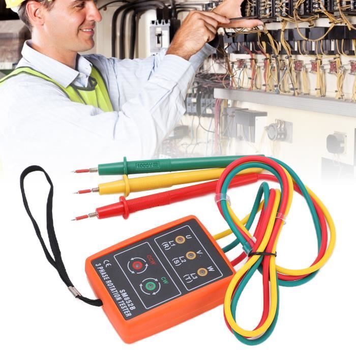 Testeur de rotation et détecteur de courant alternatif pour pompes de circulation, testeur de rotation portable, détecteur AC pour pompes circulantes dans les systèmes de chauffage, outils de Testeur de rotation et détecteur de courant alternatif pour pompes de circulation, testeur de rotation portable, détecteur AC pour pompes circulantes dans les systèmes de chauffage, outils de