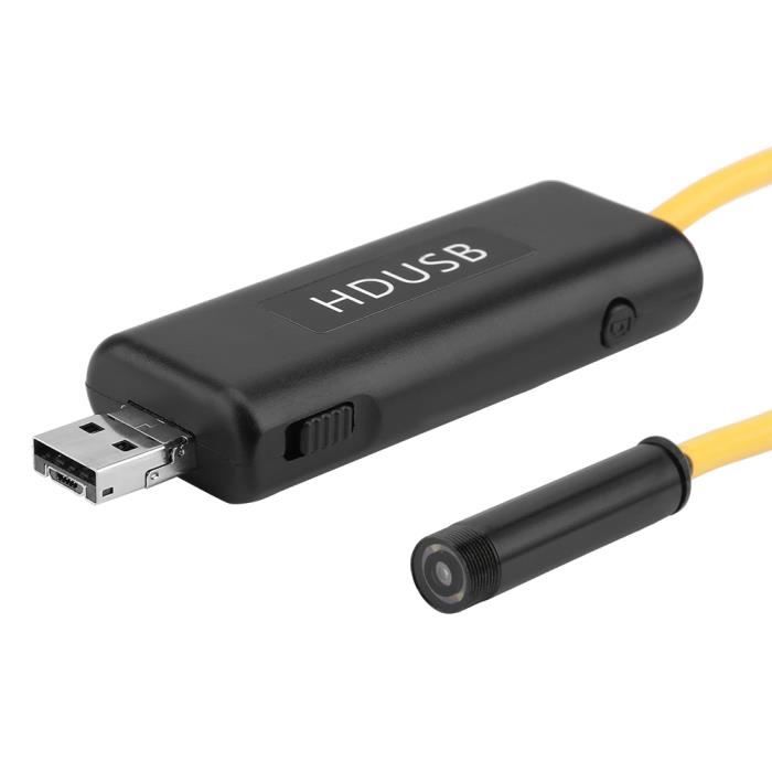 Inspection de caméra de serpent endoscope étanche WiFI de 6 LED 2m pour