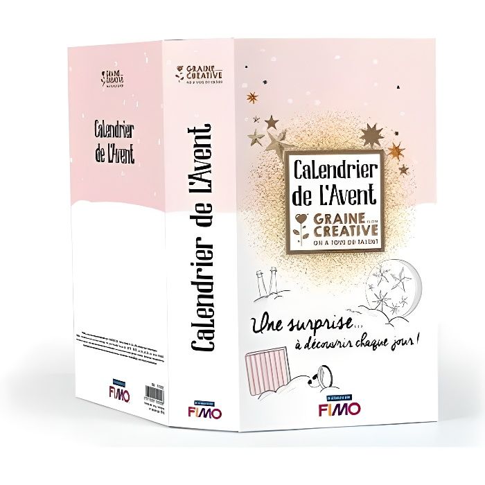 Calendrier de l'avent FIMO Edition LIMITEE - Fimo couleur - Cdiscount