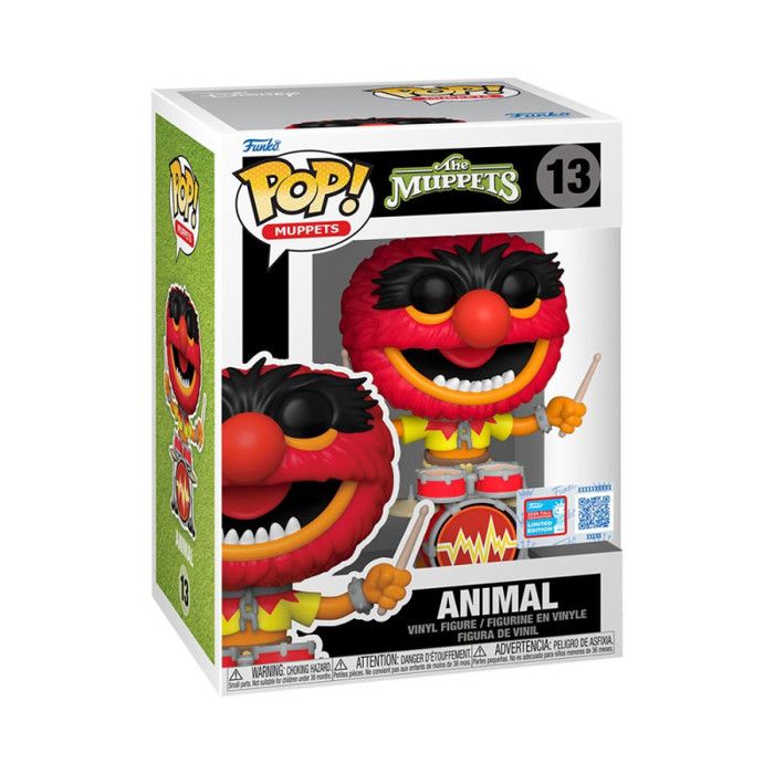 Funko Figurine Pop The Muppets Animal Fall Convention - vue 3