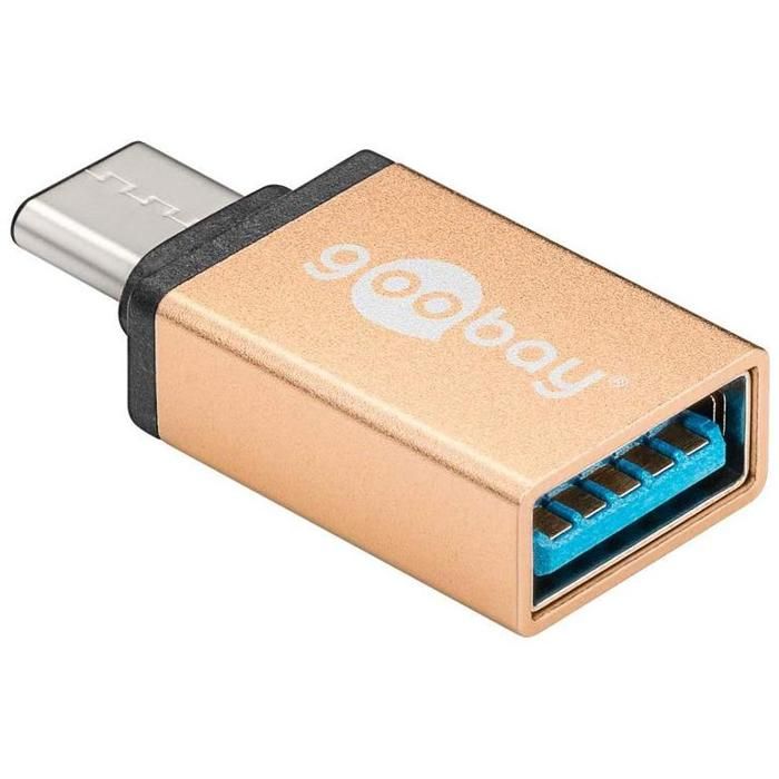 Adaptateur USB-C - GOOBAY - USB 3.0 - 5 Gbps - Compatible MacBook