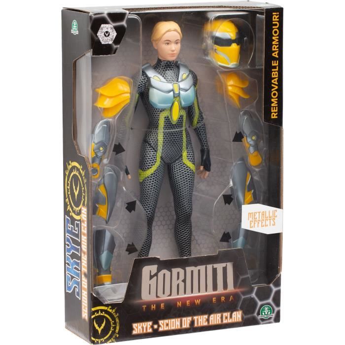 Figurine articulée GORMITI Scion avec armure Modèle Air 27 cm À partir de GRV033