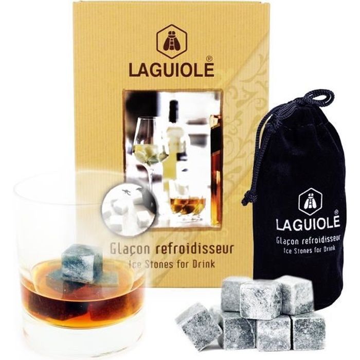 Réutilisable En Acier Inoxydable Vin Whisky Boisson Refroidisseur Pierres Rocks Ice boules cubes