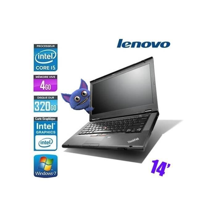 Lenovo ThinkPad T430 I5-3320M 8GB 480GB SSD 1600x900 Class A Windows 10 Professional 205798