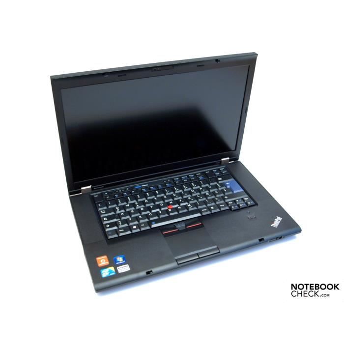 Lenovo T510 Core i5 2 66GHZ 6GB 320GO webcam