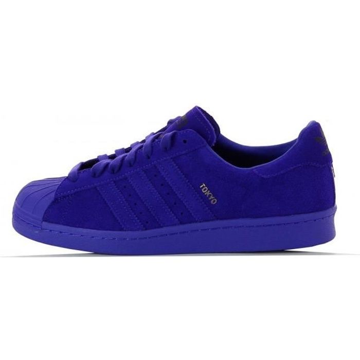 chaussure adidas superstar bleu