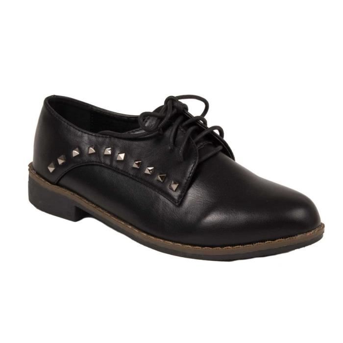 derbies cloutées femme