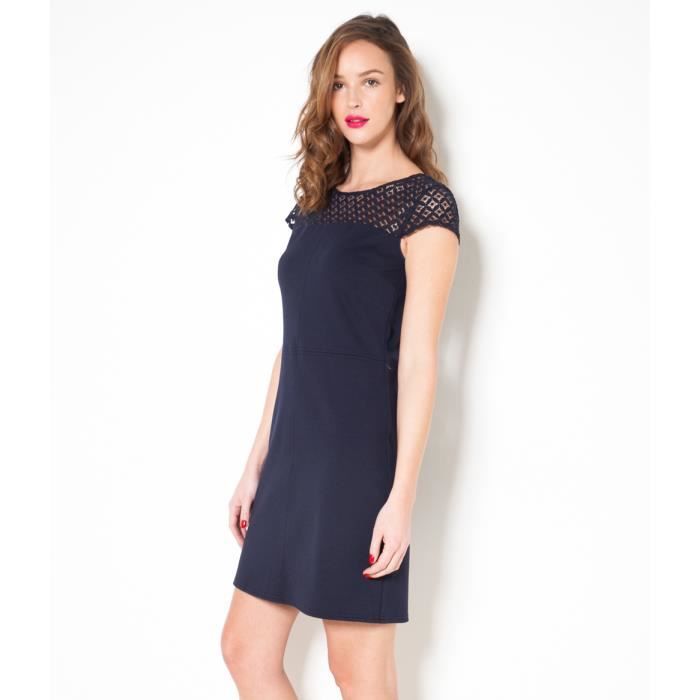 camaieu robe dentelle