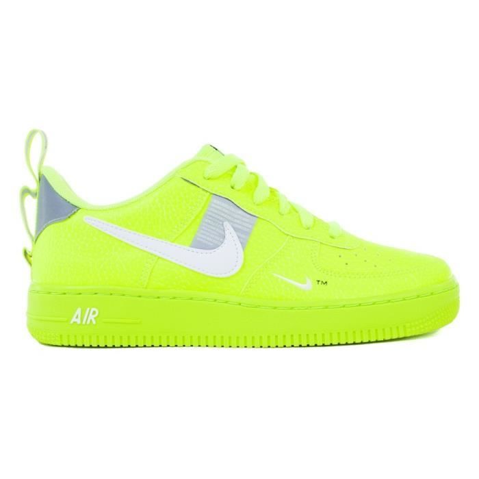 nike air force one jaune fluo online