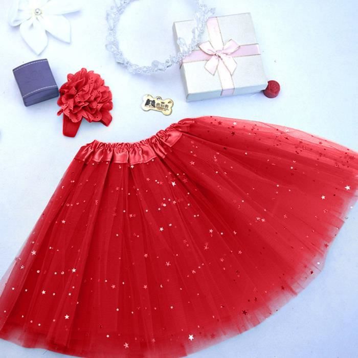tutu rouge fille