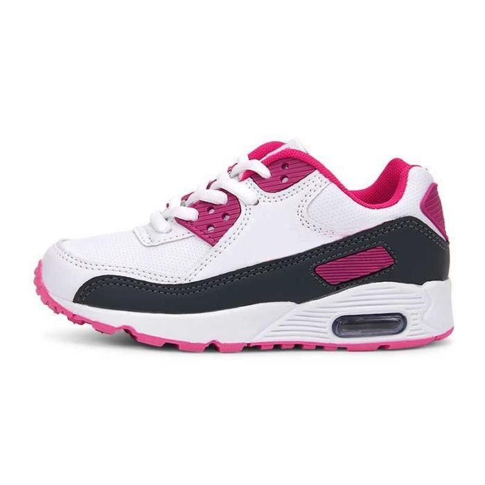 Chaussures Enfant Garcon-Fille Baskets Aération Avec Coussin dAir Activités Extérieurs