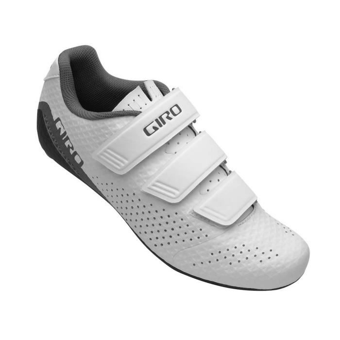 chaussures de cyclisme femme giro stylus - blanc - 40