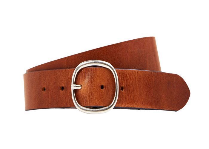 ESPRIT Ceinture marron en cuir pour femme Leather Belt Rust Brown 129629