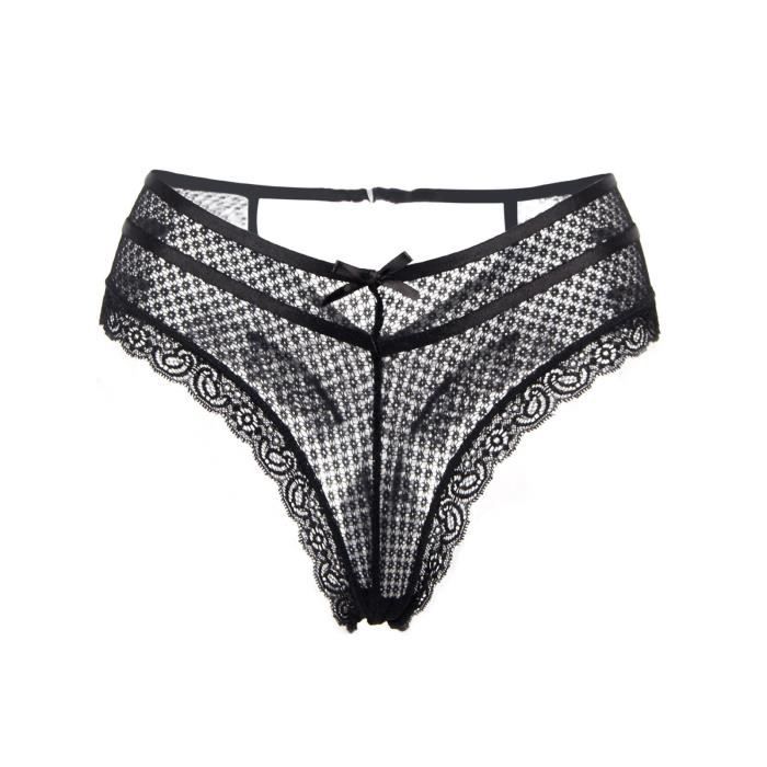 Culotte Sexy femmes dentelle grande taille sexy haute string sous