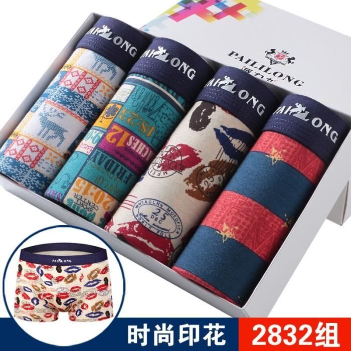Lot De 4 Housses De Couches En Tissu Pour Adulte, Sous-Vêtements