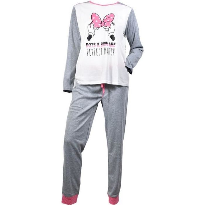 Pyjama Femme Long Fantaisie Doubl Polaire TRESS 217140 Pyjama