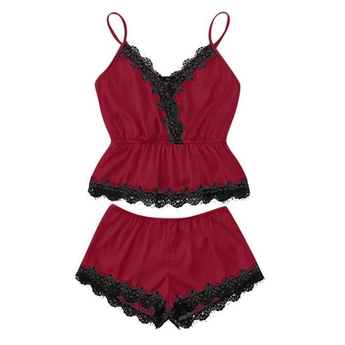 Short femme de nuit discount